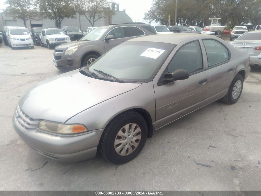 1998 Plymouth Breeze VIN: 1P3EJ46C8WN134455 Lot: 38902703