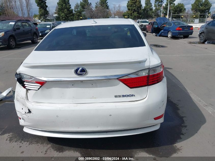 2013 Lexus Es 300H VIN: JTHBW1GG6D2030855 Lot: 38902802