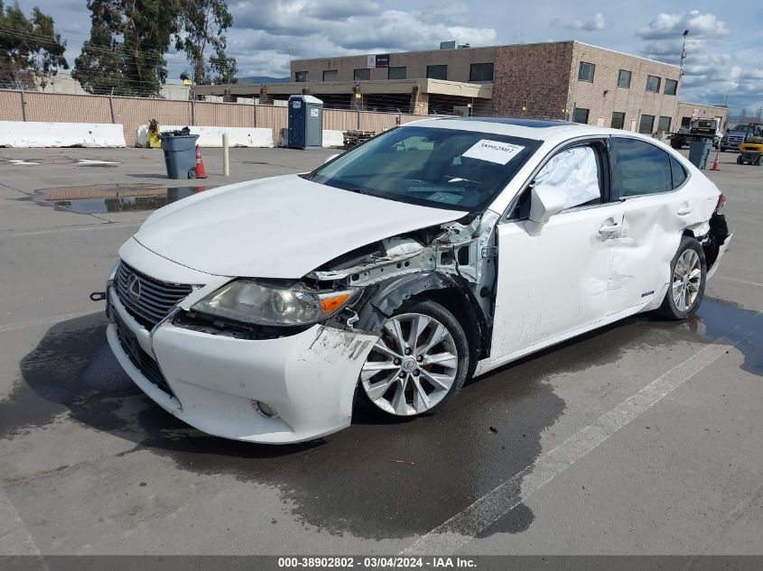 2013 Lexus Es 300H VIN: JTHBW1GG6D2030855 Lot: 38902802