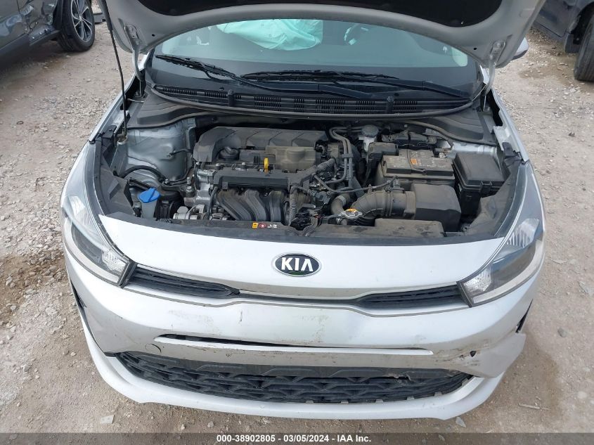 2021 Kia Rio Lx VIN: 3KPA24AD8ME412252 Lot: 38902805