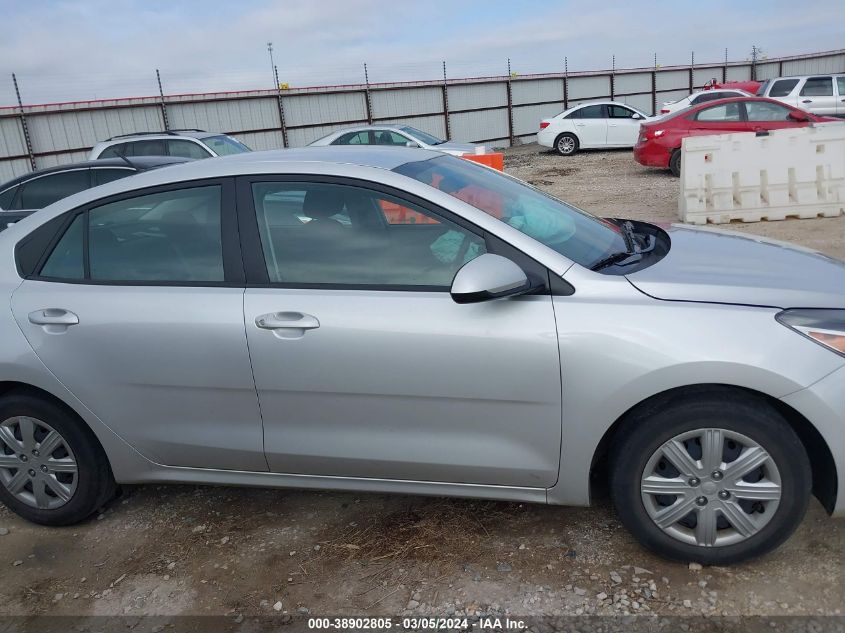 2021 Kia Rio Lx VIN: 3KPA24AD8ME412252 Lot: 38902805