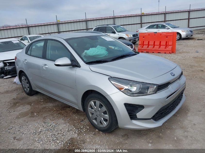 2021 Kia Rio Lx VIN: 3KPA24AD8ME412252 Lot: 38902805