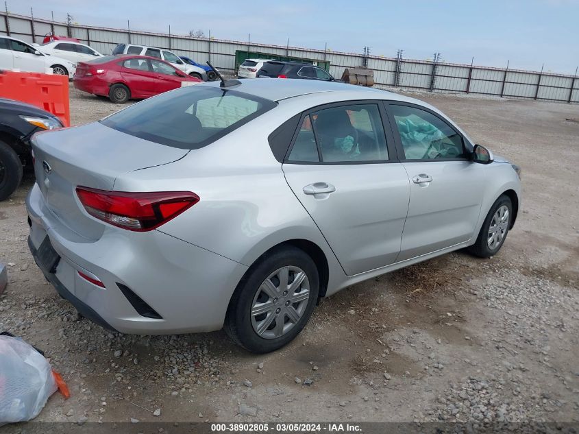 VIN 3KPA24AD8ME412252 2021 KIA RIO LX/S