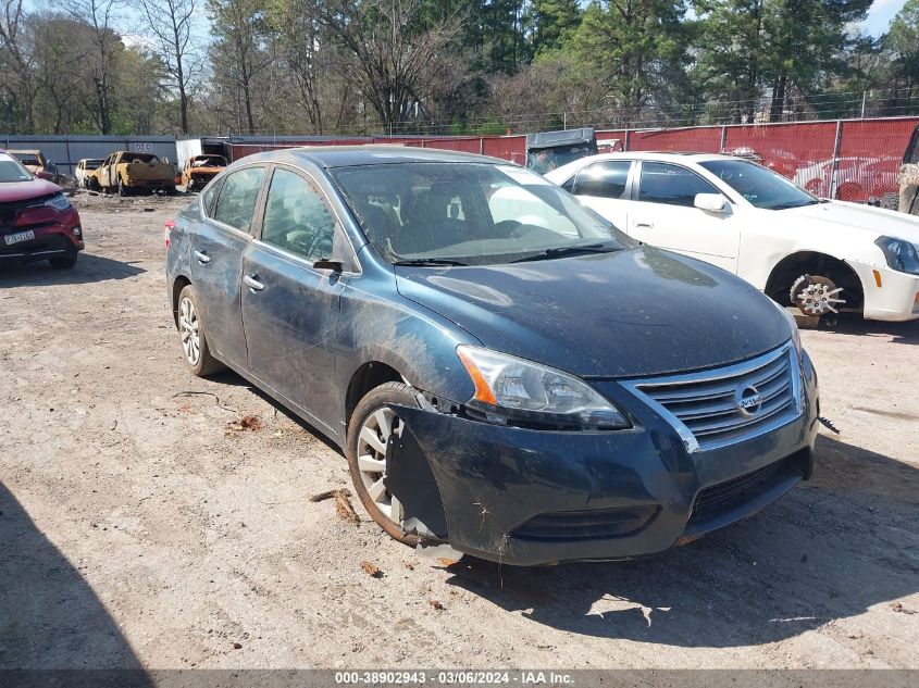 2013 NISSAN SENTRA S/SV/SR/SL - 3N1AB7AP2DL790383