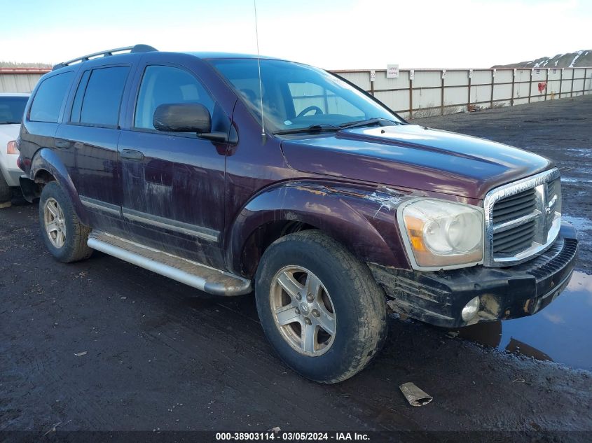 2005 Dodge Durango Slt VIN: 1D4HB48D55F599030 Lot: 38903114