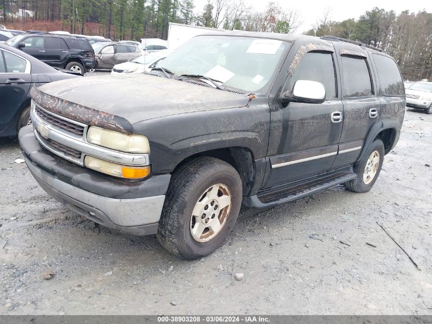 2004 Chevrolet Tahoe Ls VIN: 1GNEC13Z24J271162 Lot: 38903208