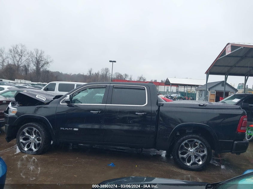 2019 RAM 1500 LONGHORN  4X4 5'7 BOX - 1C6SRFKT2KN896971