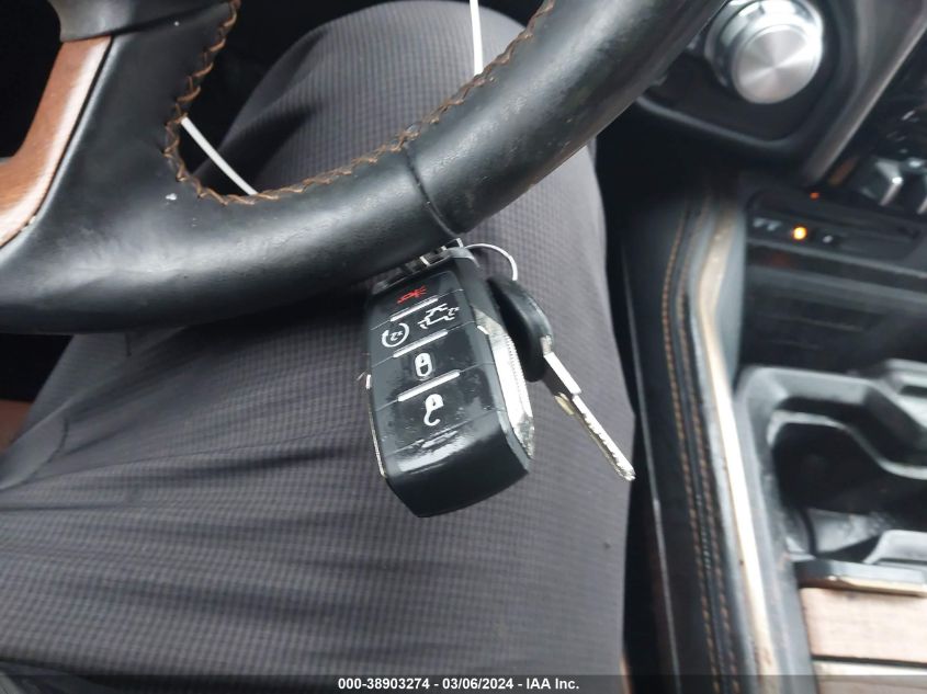 2019 RAM 1500 LONGHORN  4X4 5'7 BOX - 1C6SRFKT2KN896971