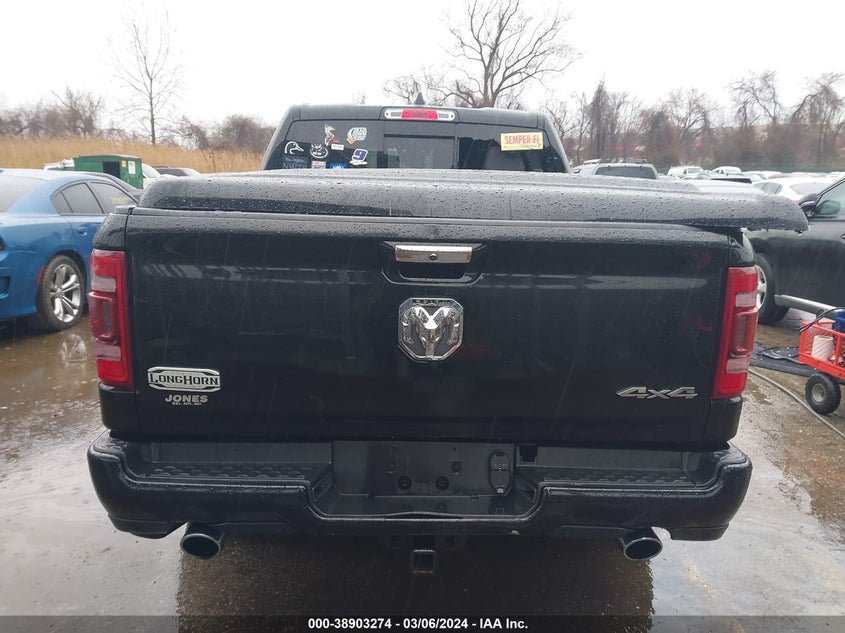 2019 RAM 1500 LONGHORN  4X4 5'7 BOX - 1C6SRFKT2KN896971