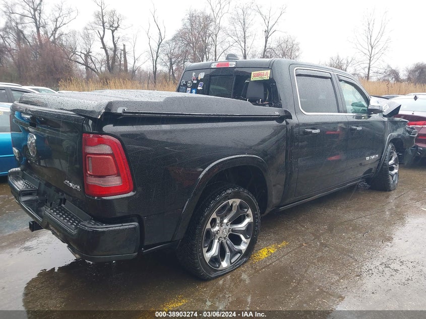 2019 RAM 1500 LONGHORN  4X4 5'7 BOX - 1C6SRFKT2KN896971