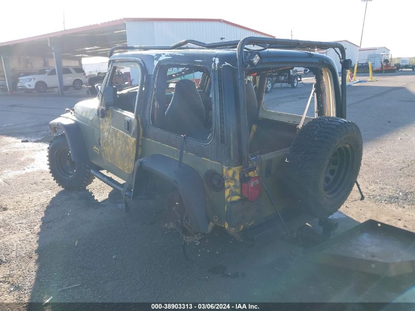 2001 Jeep Wrangler Sport VIN: 1J4FA49S91P351169 Lot: 38903313