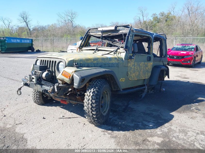 2001 Jeep Wrangler Sport VIN: 1J4FA49S91P351169 Lot: 38903313