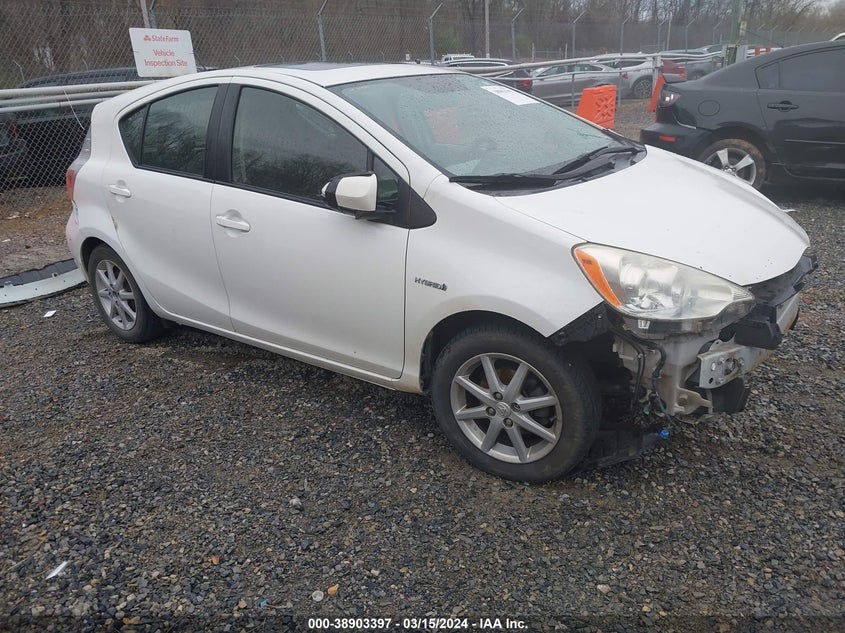 2012 Toyota Prius C Three VIN: JTDKDTB3XC1030403 Lot: 38903397