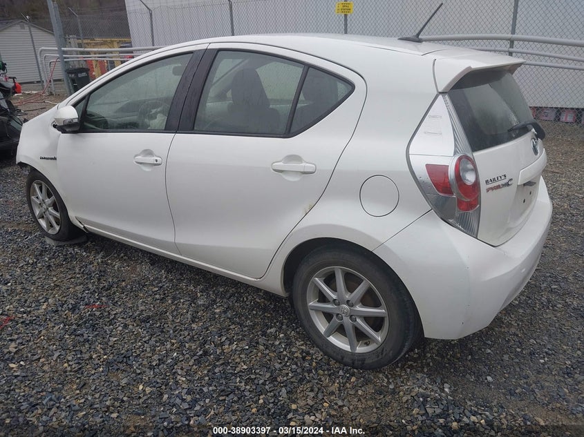 2012 Toyota Prius C Three VIN: JTDKDTB3XC1030403 Lot: 38903397