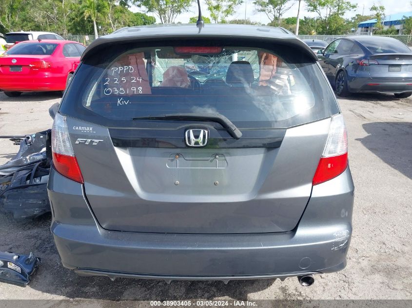 2012 Honda Fit Sport VIN: JHMGE8H50CC035198 Lot: 38903405