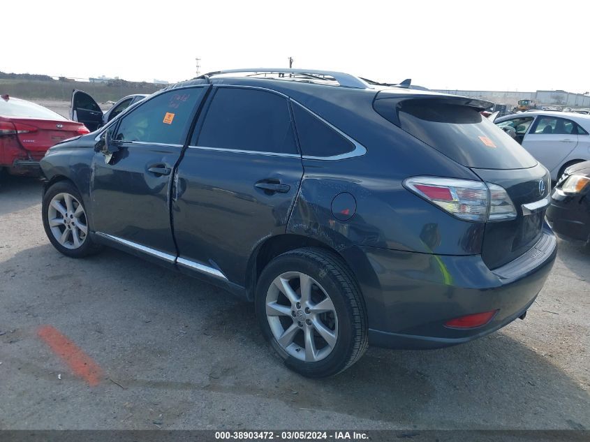 2010 Lexus Rx 350 VIN: 2T2ZK1BA7AC009181 Lot: 38903472