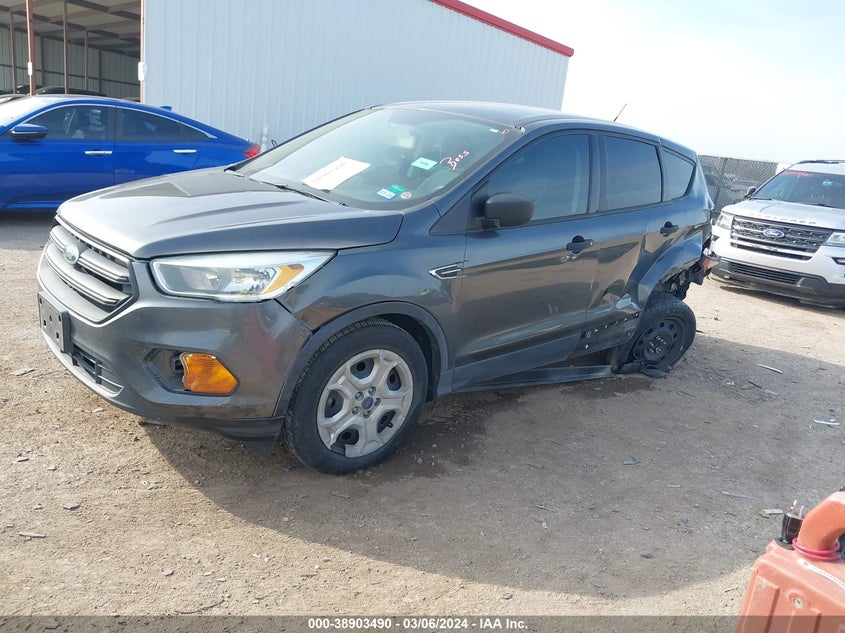 VIN 1FMCU0F71HUC49249 2017 FORD ESCAPE S