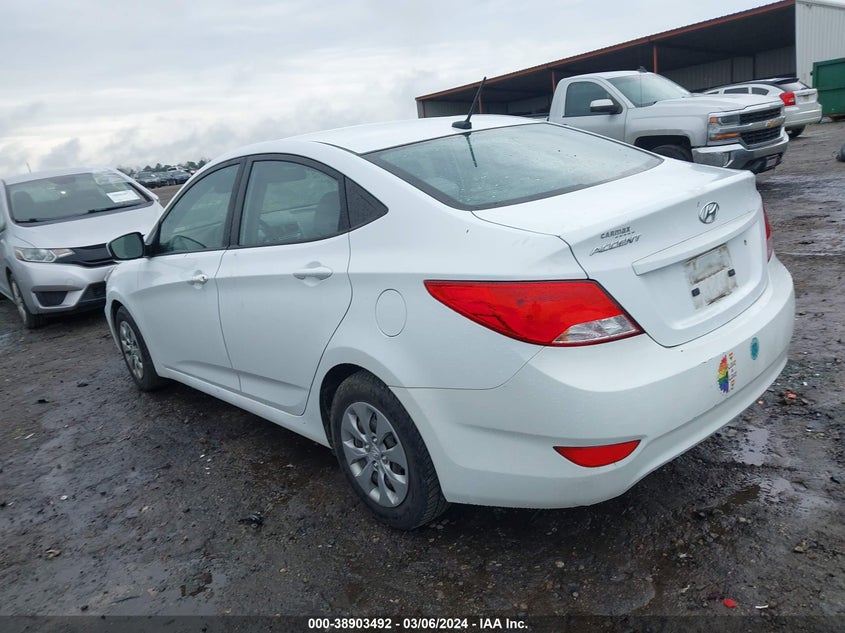 VIN KMHCT4AE6HU224072 2017 HYUNDAI ACCENT SE