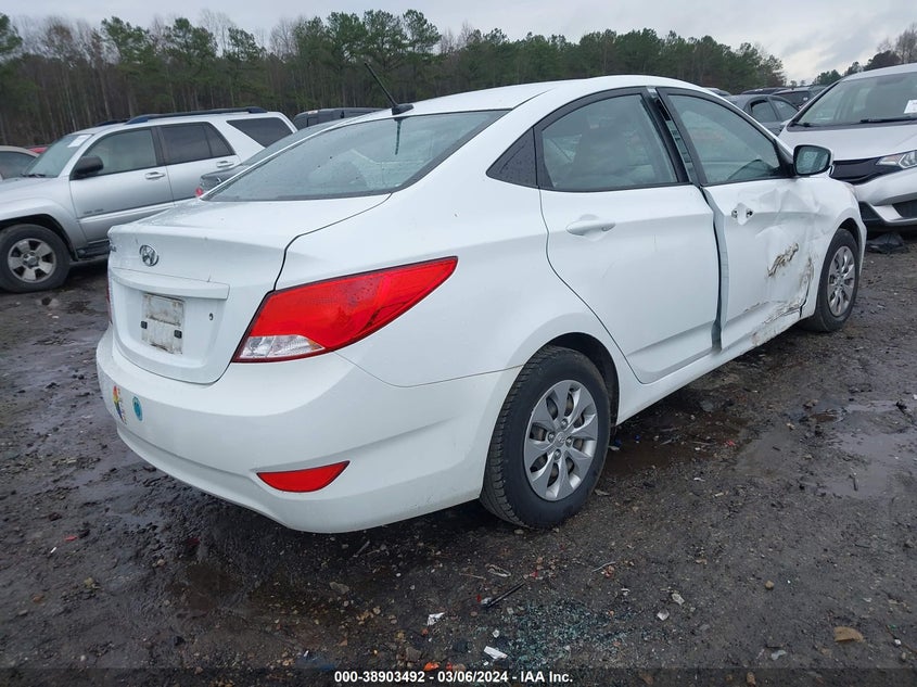 VIN KMHCT4AE6HU224072 2017 HYUNDAI ACCENT SE
