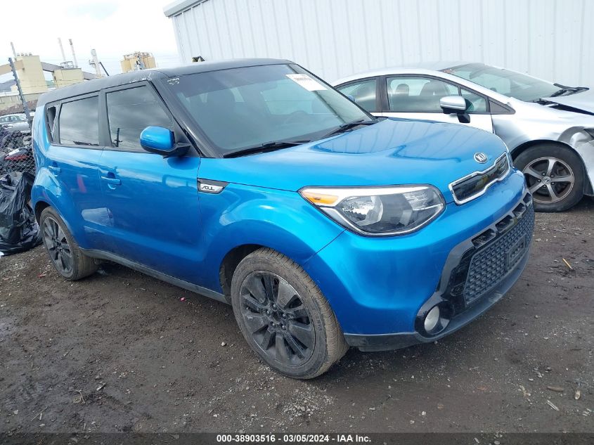 2016 Kia Soul + VIN: KNDJP3A52G7392282 Lot: 38903516