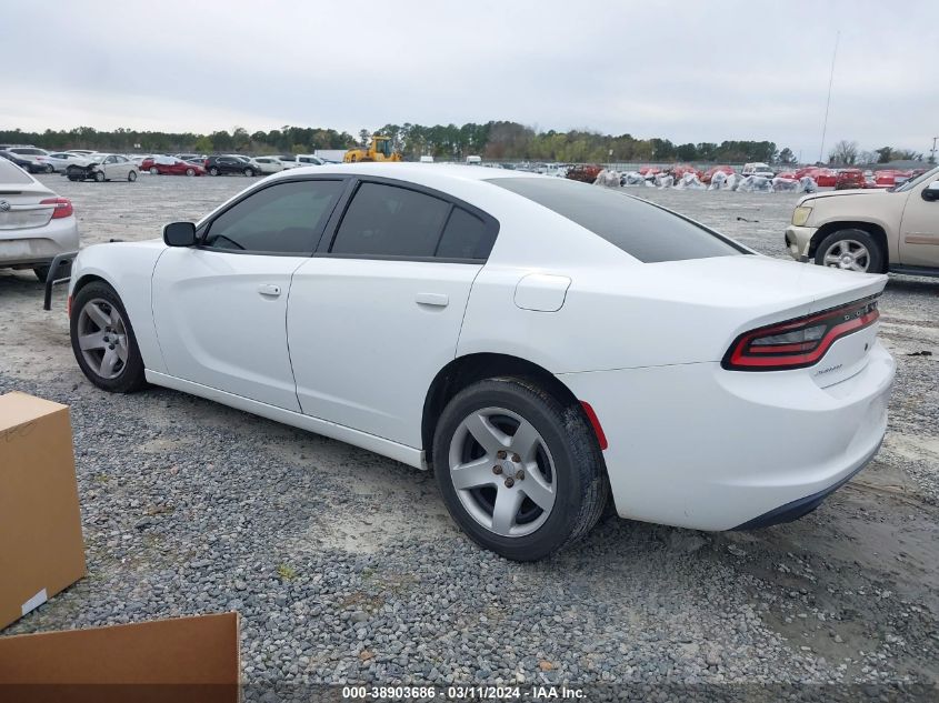 VIN 2C3CDXATXGH341080 2016 Dodge Charger, Police no.3