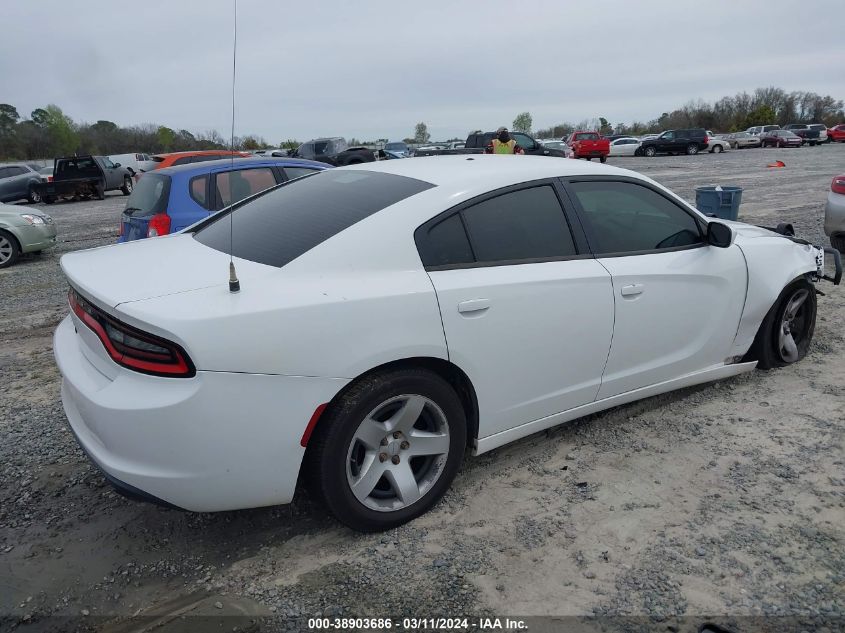 2016 Dodge Charger Police VIN: 2C3CDXATXGH341080 Lot: 38903686