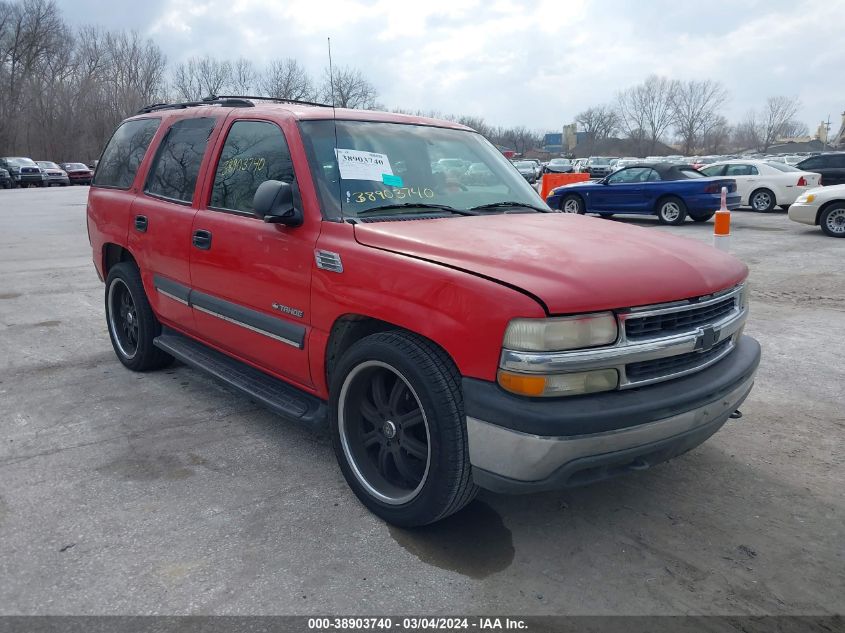 2002 Chevrolet Tahoe Ls VIN: 1GNEC13Z62J162524 Lot: 38903740