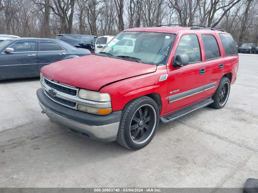 2002 Chevrolet Tahoe Ls VIN: 1GNEC13Z62J162524 Lot: 38903740