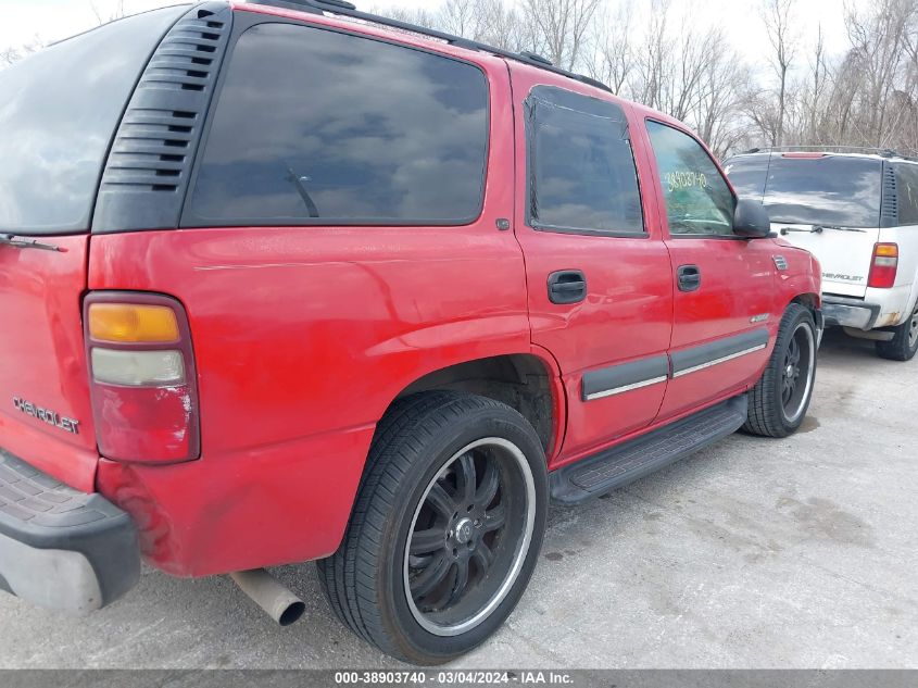 2002 Chevrolet Tahoe Ls VIN: 1GNEC13Z62J162524 Lot: 38903740