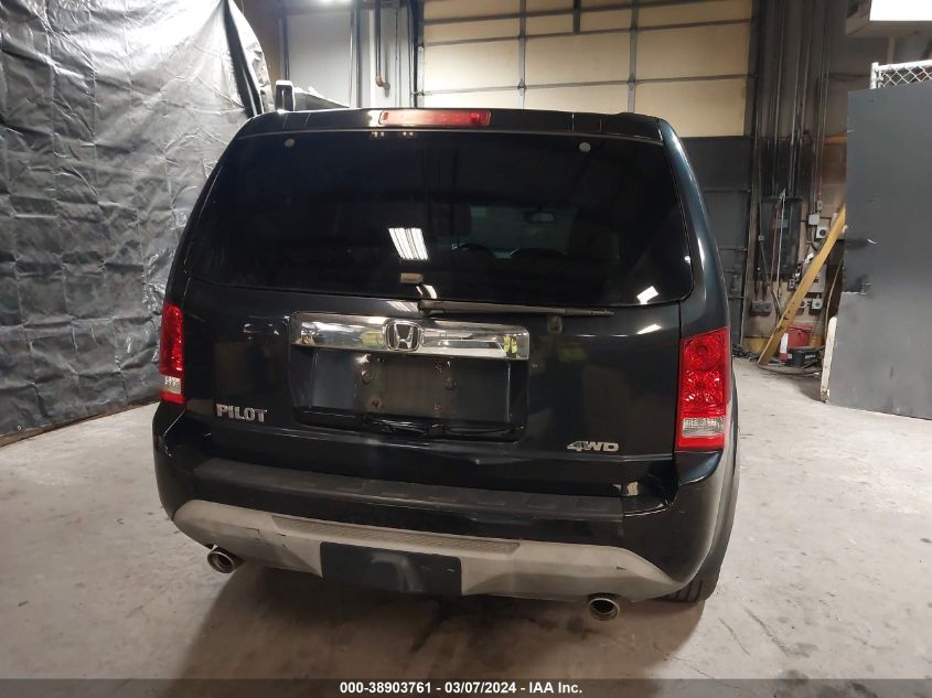 2012 Honda Pilot Ex-L VIN: 5FNYF4H55CB059611 Lot: 40573218