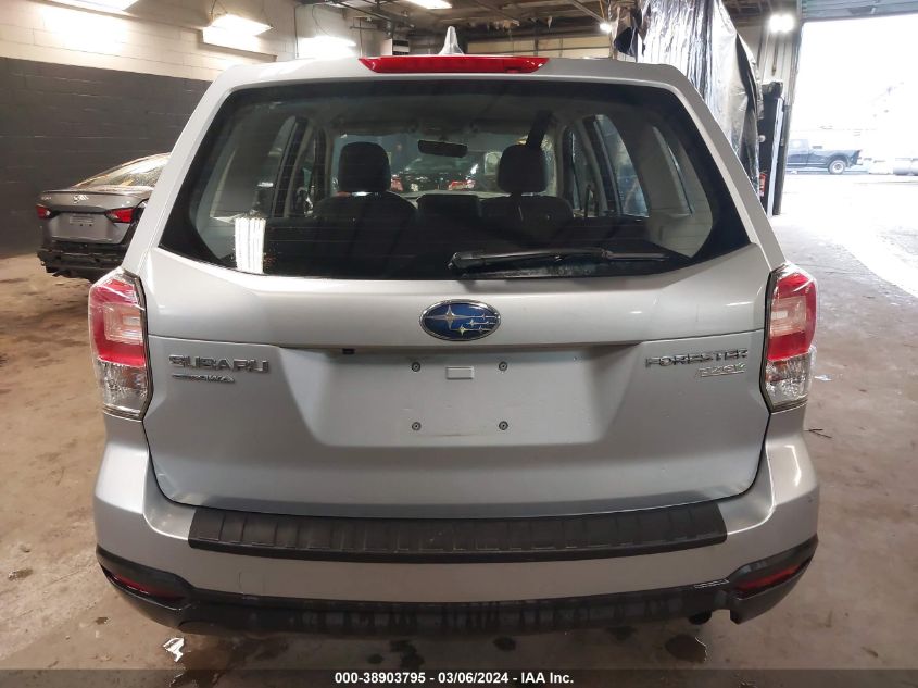 2017 Subaru Forester 2.5I VIN: JF2SJAAC8HH477357 Lot: 38903795