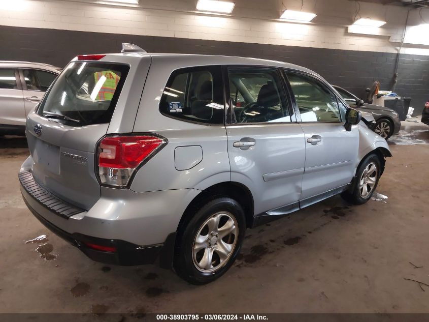 2017 Subaru Forester 2.5I VIN: JF2SJAAC8HH477357 Lot: 38903795