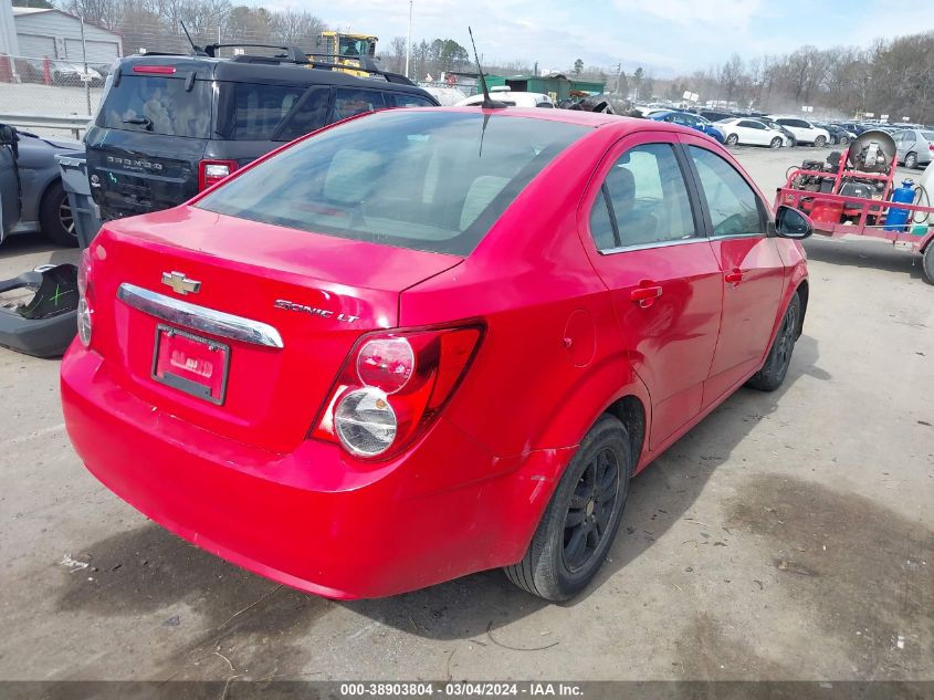 2014 Chevrolet Sonic Lt Auto VIN: 1G1JC5SH6E4140591 Lot: 38903804