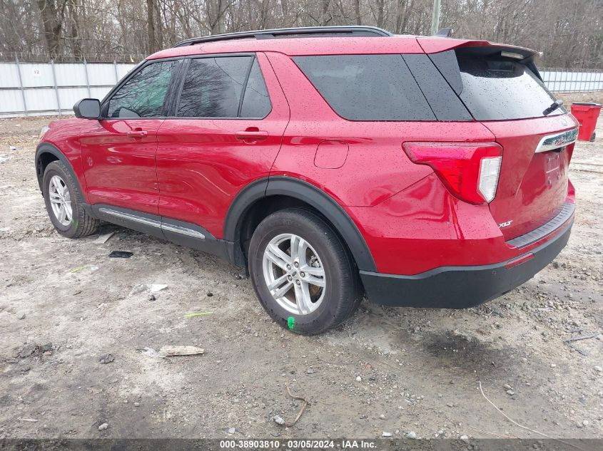 2021 Ford Explorer Xlt VIN: 1FMSK7DH4MGA99555 Lot: 38903810