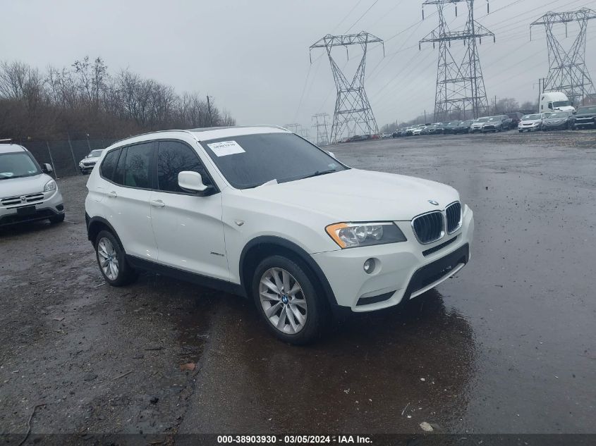 2013 BMW X3 XDRIVE28I - 5UXWX9C56D0A09732