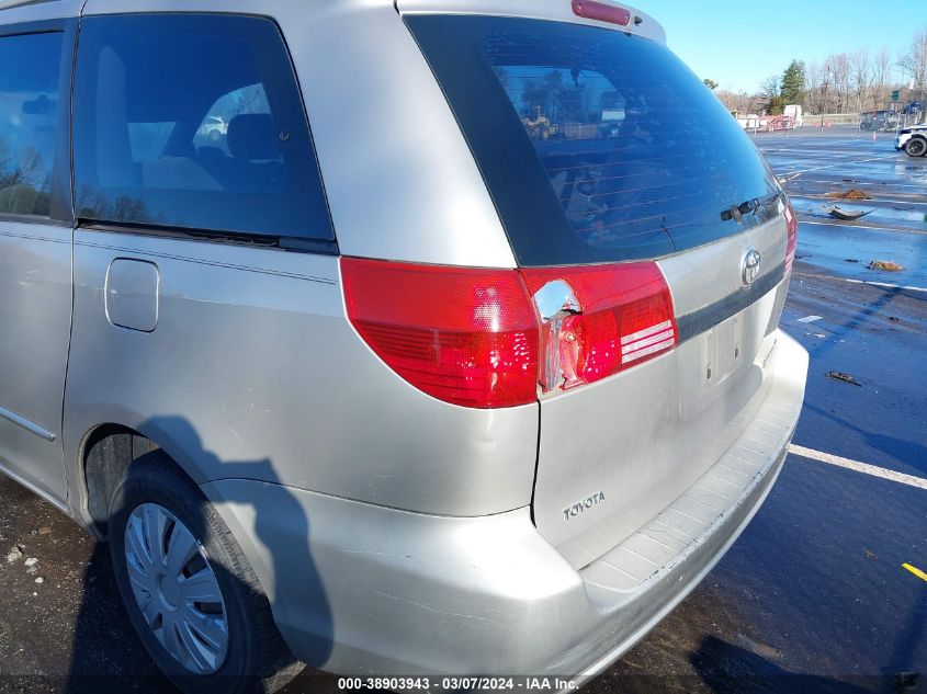 2005 Toyota Sienna Ce VIN: 5TDZA23C95S340998 Lot: 38903943