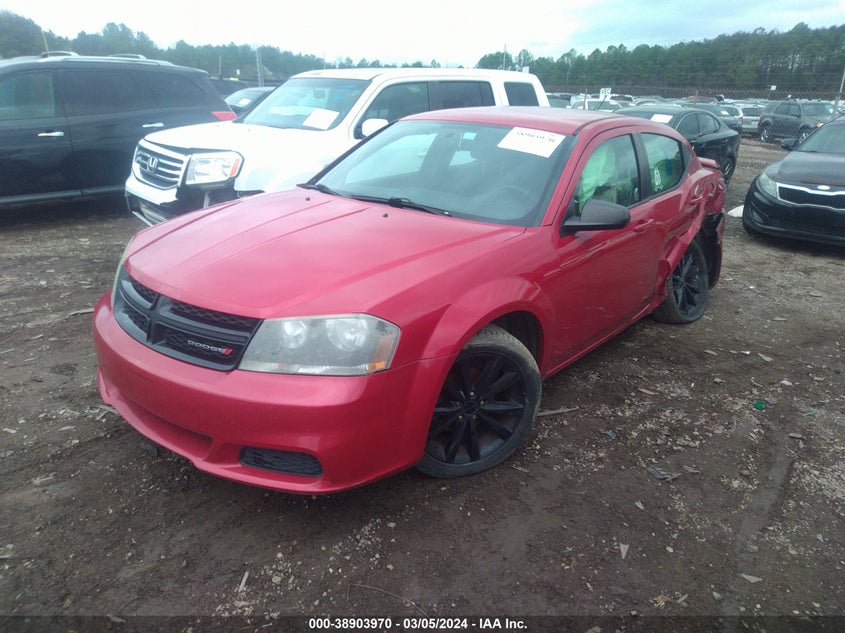2014 DODGE AVENGER SE - 1C3CDZAG0EN238527