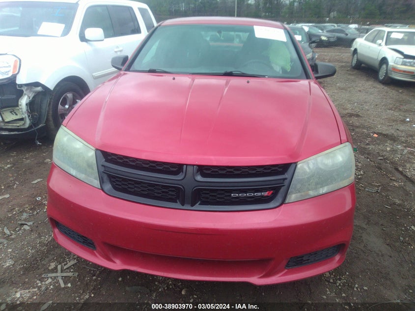 2014 DODGE AVENGER SE - 1C3CDZAG0EN238527