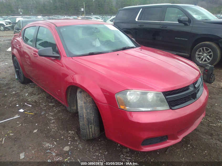 2014 DODGE AVENGER SE - 1C3CDZAG0EN238527