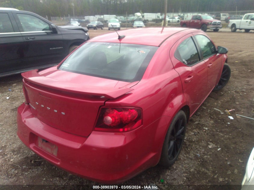2014 DODGE AVENGER SE - 1C3CDZAG0EN238527