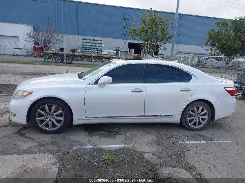 2008 Lexus Ls 460 VIN: JTHBL46F085060456 Lot: 38904086