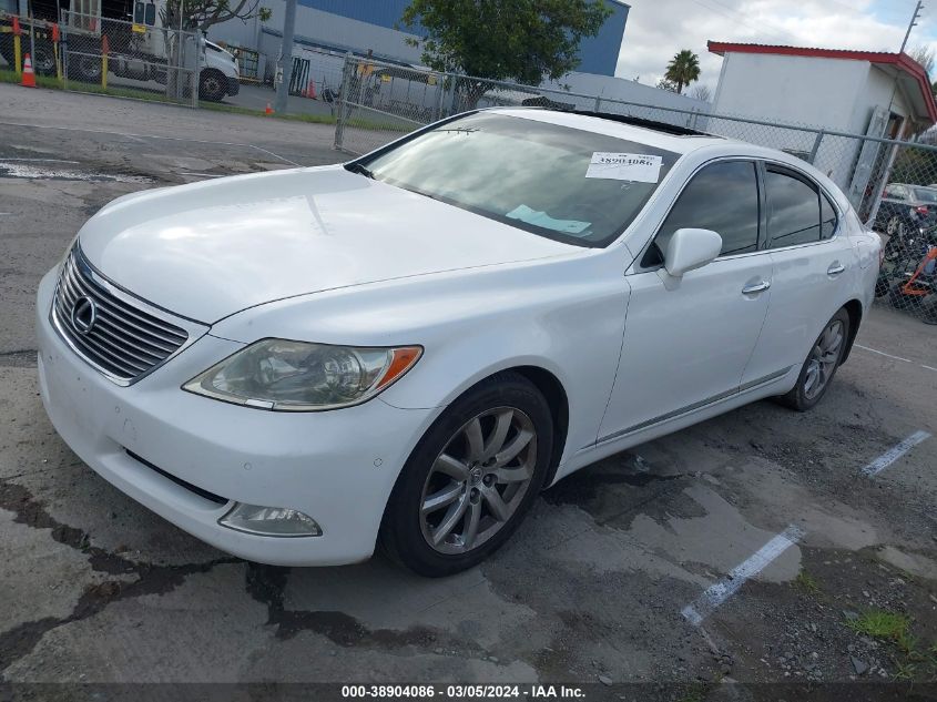 2008 Lexus Ls 460 VIN: JTHBL46F085060456 Lot: 38904086