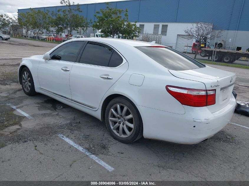 2008 Lexus Ls 460 VIN: JTHBL46F085060456 Lot: 38904086