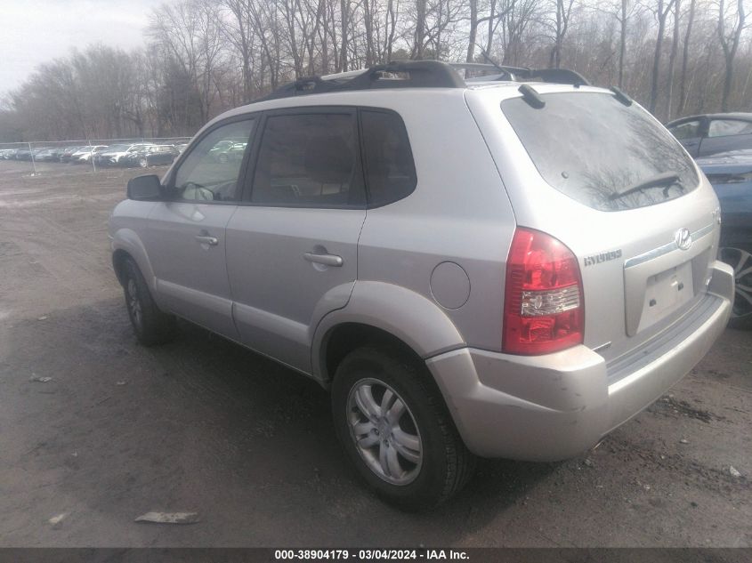 2006 Hyundai Tucson Gls/Limited VIN: KM8JN72D96U268654 Lot: 38904179