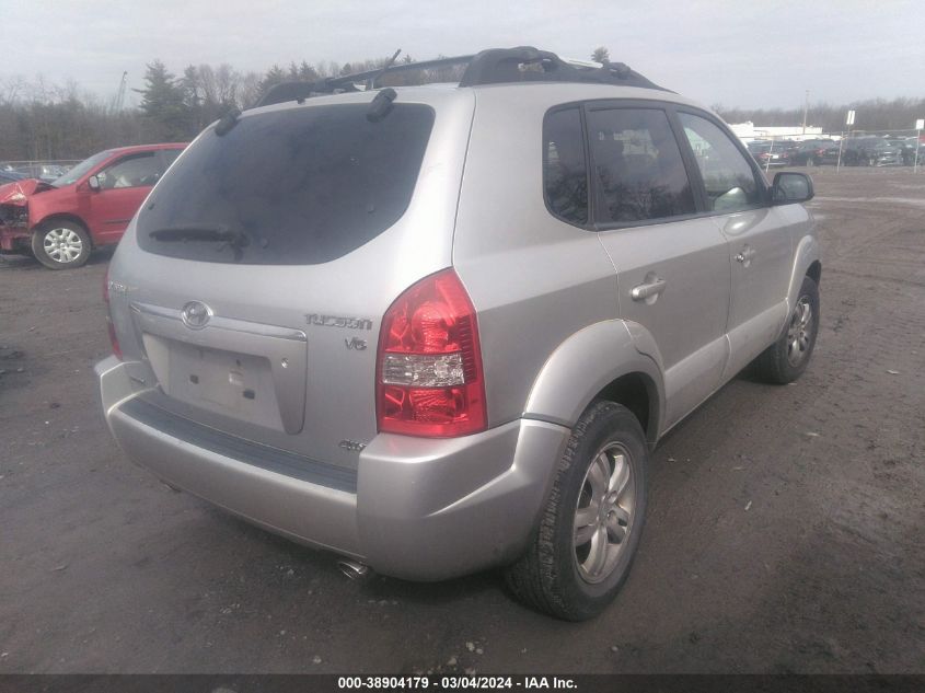 2006 Hyundai Tucson Gls/Limited VIN: KM8JN72D96U268654 Lot: 38904179