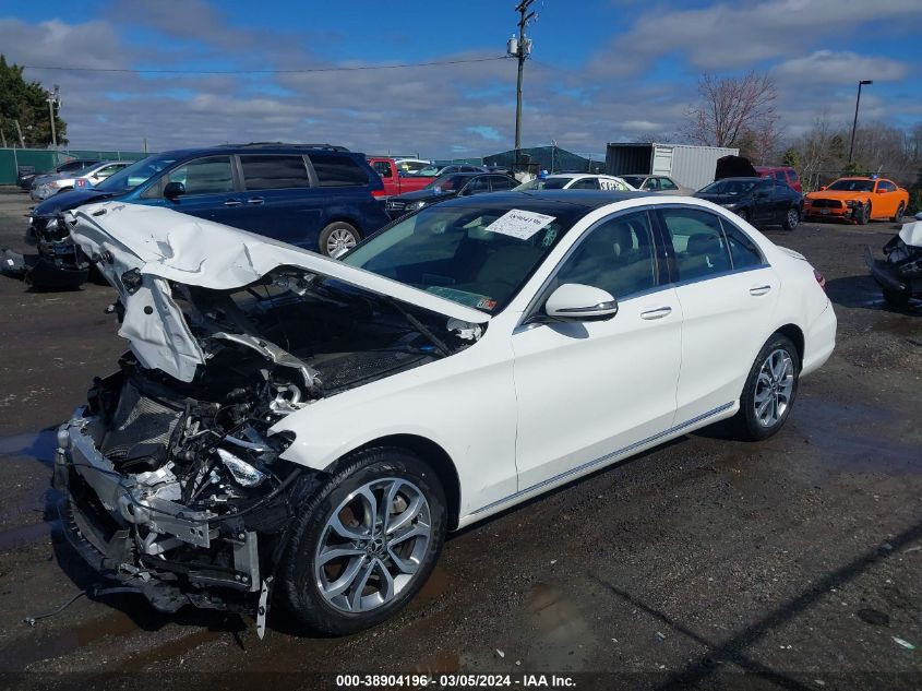 2018 Mercedes-Benz C 300 4Matic VIN: WDDWF4KB1JR314855 Lot: 38904196