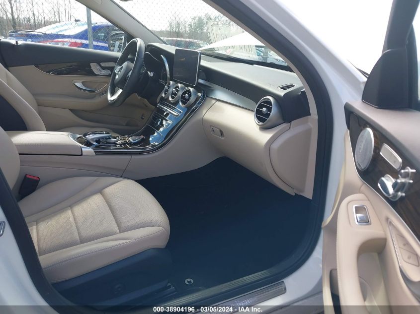 VIN WDDWF4KB1JR314855 2018 MERCEDES-BENZ C 300 4MATIC