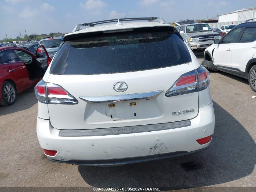 2013 Lexus Rx 350 VIN: 2T2ZK1BA1DC107871 Lot: 38904225