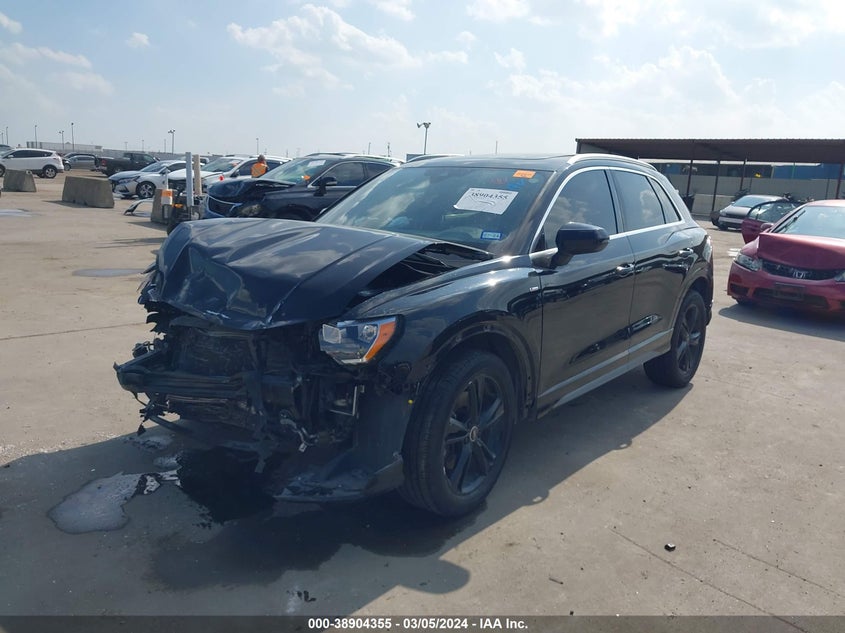 2022 Audi Q3 Premium 45 Tfsi S Line Quattro Tiptronic VIN: WA1DECF36N1023722 Lot: 38904355