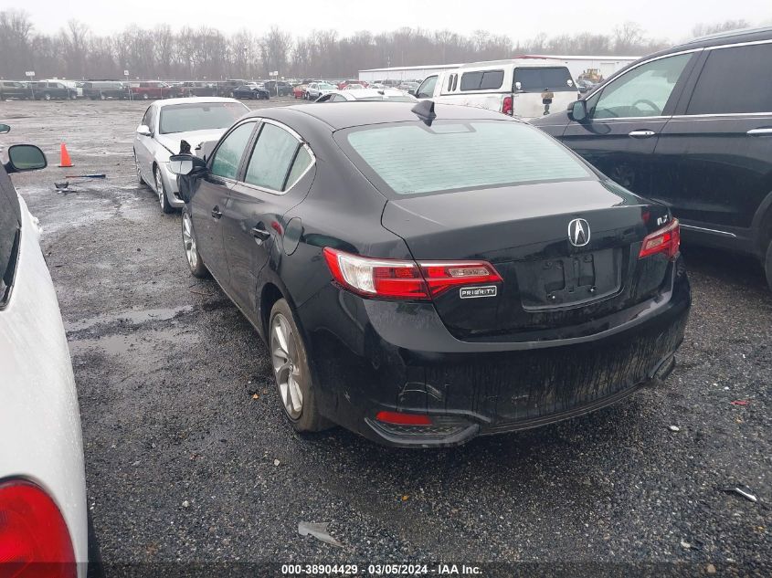 2017 Acura Ilx Premium Package/Technology Plus Package VIN: 19UDE2F7XHA004163 Lot: 38904429